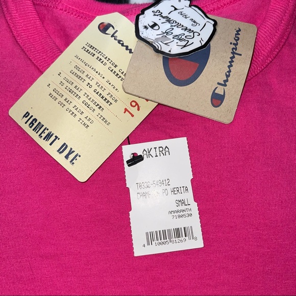 Pink Champion Heritage Tee - Picture 3 of 5